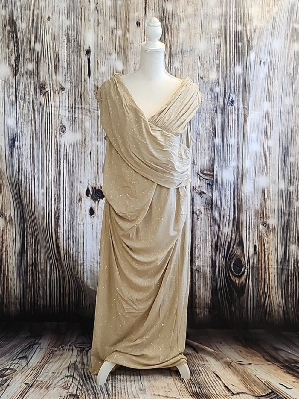 Candalite Sparkle Evening Gown
